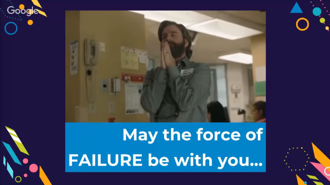 May the force of failure be with you. Fernando Cejas DroidKast.