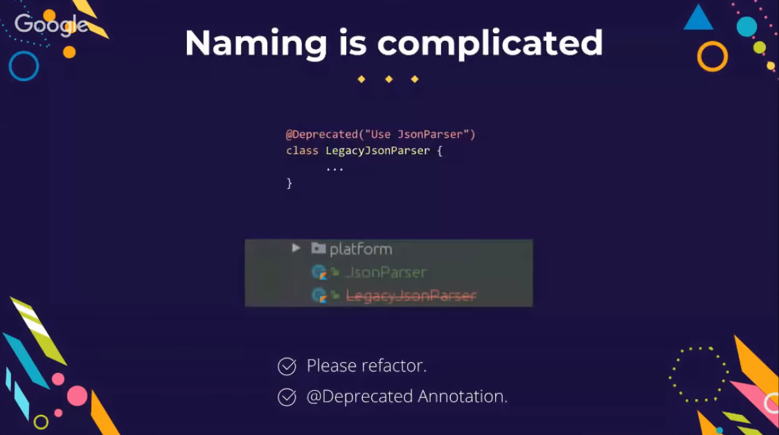 Adding annotations helps a developer to use the right API easily - Fernando Cejas DroidKast