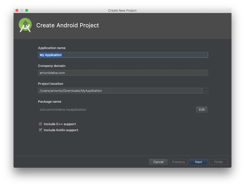 Support Android Studio